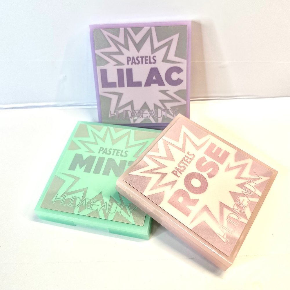 Limited Edition HUDA Beauty Pastel 9pan Mini Palettes FULL COLLECTION